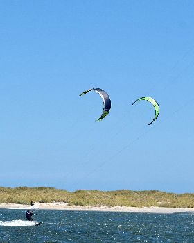 Kitesurfers at Safety Bay 26th February 2017