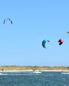 Kitesurfers at Safety Bay 26th February 2017