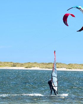 Kitesurfers at Safety Bay 26th February 2017