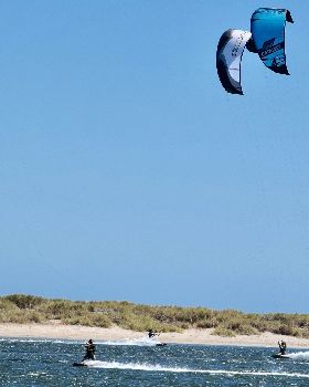 Kitesurfers at Safety Bay 26th February 2017
