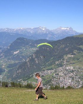 gasman launching at Verbier