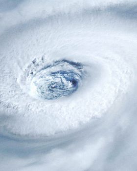 Eye of Hurricane Igor 2010-09-14 1356Z