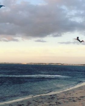 Kiteboarding