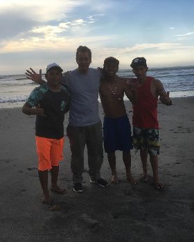Kitesurfing