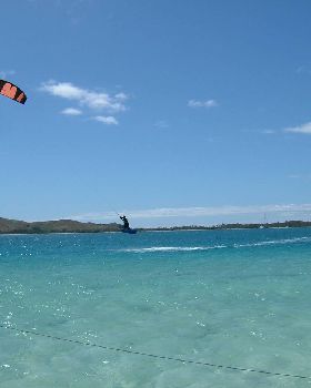 Kitesurfing