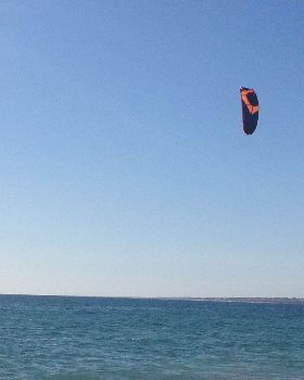 Kitesurfing