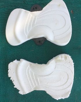 CHEWED FOOTPAD