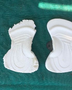 CHEWED FOOTPAD