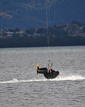 Kitesurfing