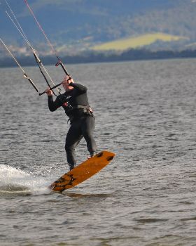 Kiteboarding