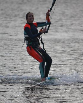 Kitesurfing