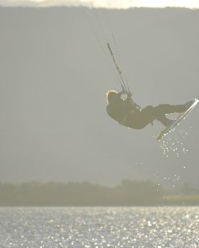 Kitesurfing