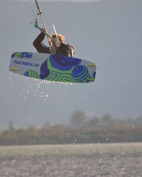 Kitesurfing