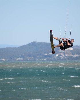 Kiteboarding