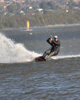Kitesurfing