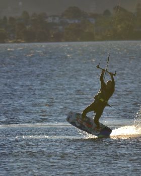 Kiteboarding