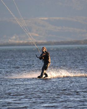 Kiteboarding