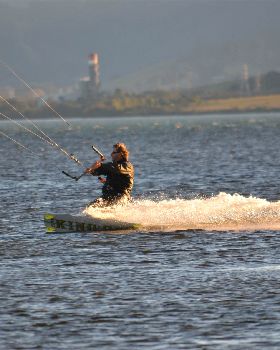 Kiteboarding