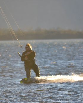Kiteboarding