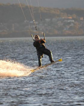 Kiteboarding