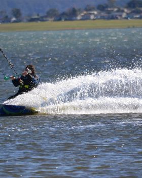 Kitesurfing