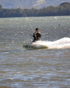 Kitesurfing