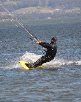 Kitesurfing