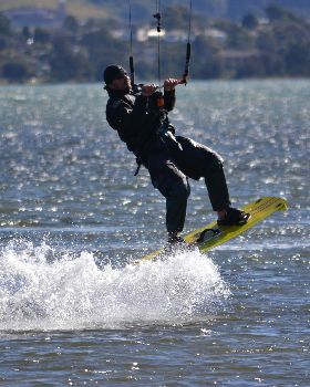 Kitesurfing