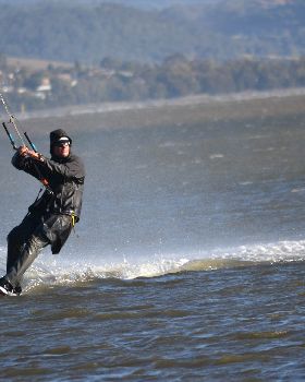 Kitesurfing