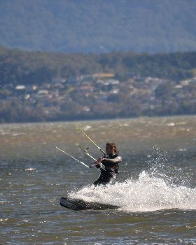 Kiteboarding