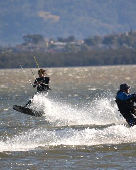Kiteboarding