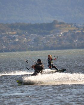 Kiteboarding