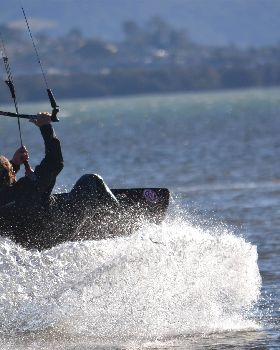 Kitesurfing
