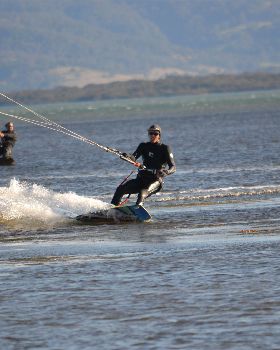 Kitesurfing