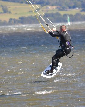 Kiteboarding