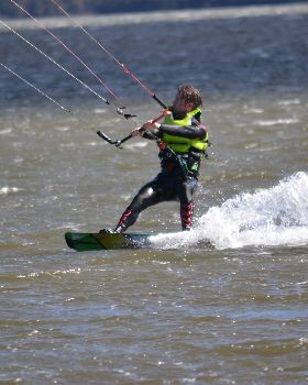 Kiteboarding