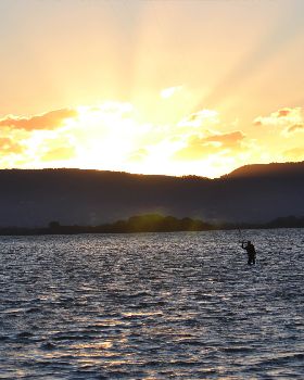 Kitesurfing