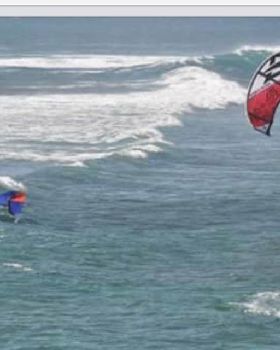 Kiteboarding