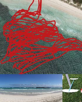 Kitesurfing