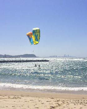 Today in Currumbin QLD was such a great day! Wind was solid :) OMG we love kiteboarding so much!