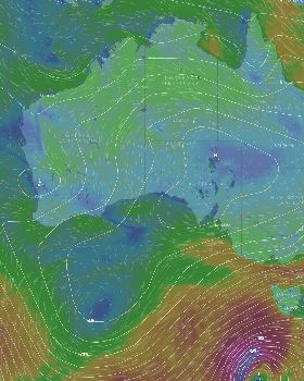 windy.com pressure vs wind