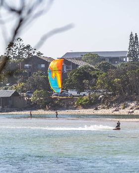 Ahhhhh, our sweet Northerlies Hastings Point NSW Kite sessions :) #fonekites #hastingspoint #bandit