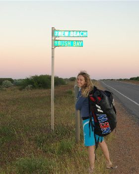 New beach