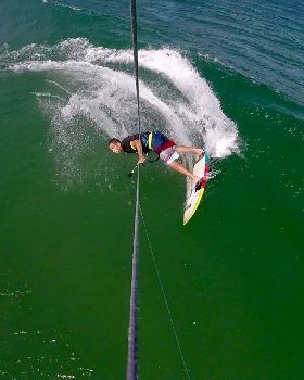 Kitesurfing