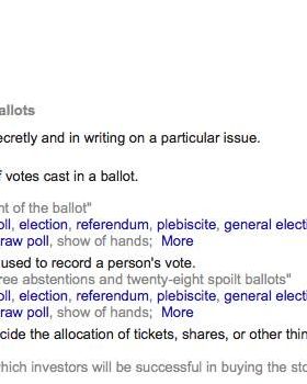 Ballot