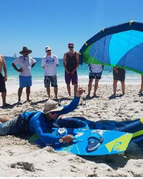 Kiteboarding