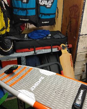 Foot strap setup