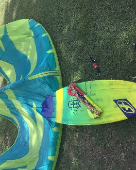 Kitesurfing