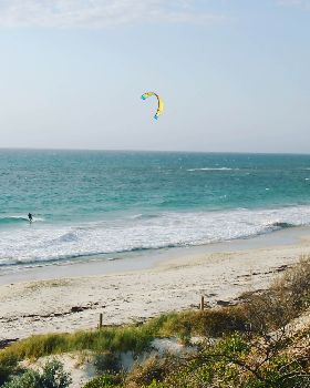 Kitesurfing