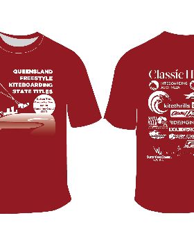 Qld Freestyle Kite Boarding Competition promo T